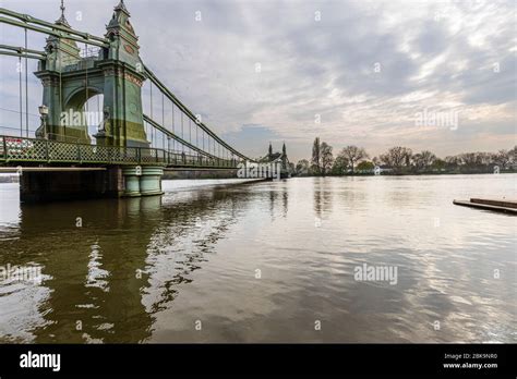 high tide hammersmith bridge